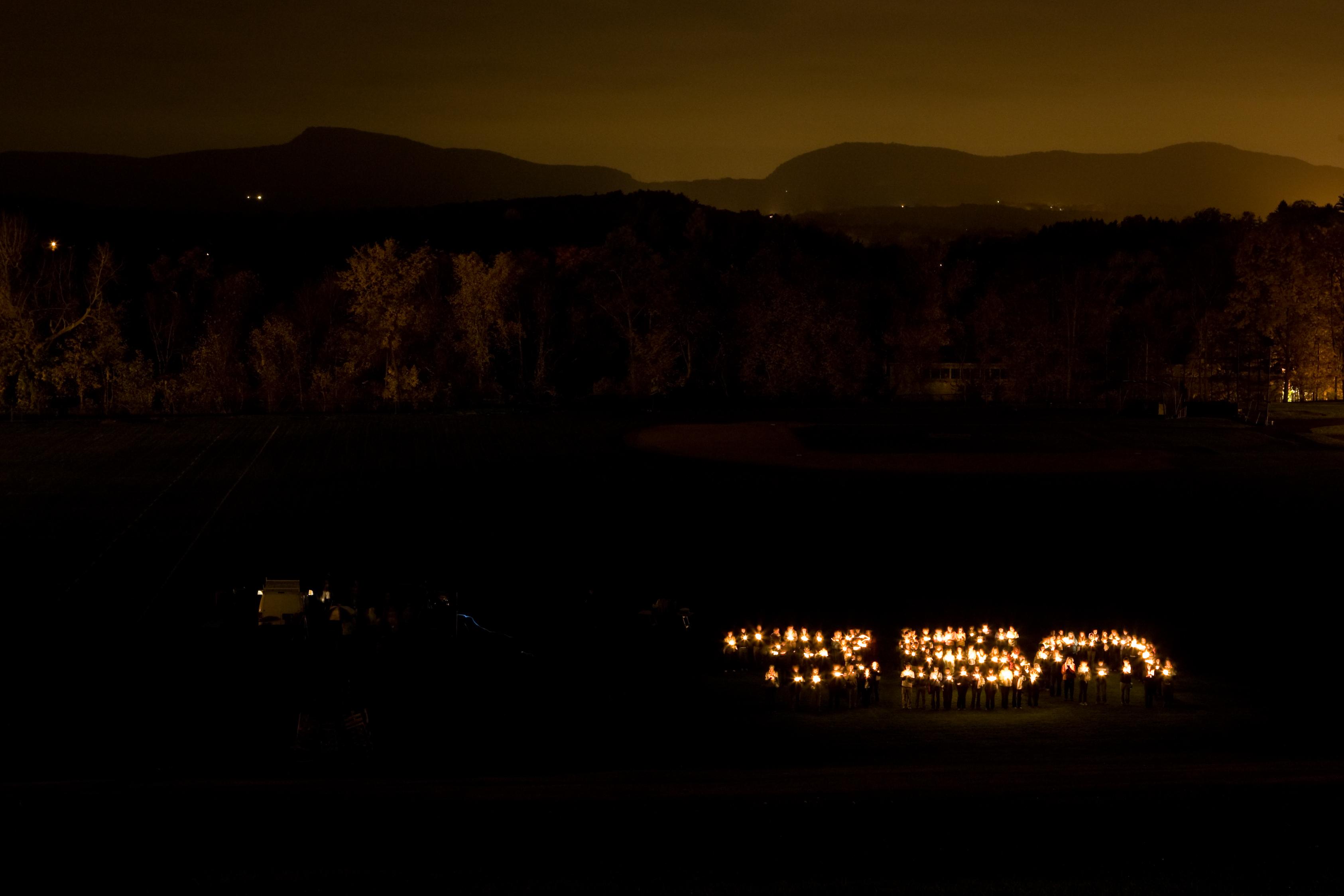 350 Candlelight Vigil