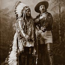 Sitting Bull and William F. Cody (Buffalo Bill)