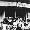 James Van Der Zee, Milk Booth for Harlem Children, ca. 1930