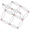 Prime isogeny graph of ncond 665 isogeny class over -23 disc. cubic field.