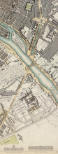 Detail from “An Atlas of Rare City Maps”, “Eastern Division of Paris”, http://www.davidrumsey.com/luna/servlet/detail/RUMSEY~8~1~21028~540005