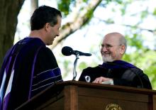 Honorary degree recipient Henry A. Freedman '62