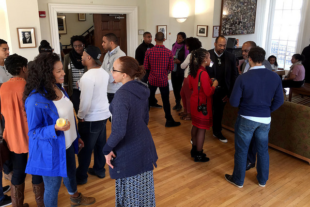 Alumni and Students Connect During Black Alumni Weekend