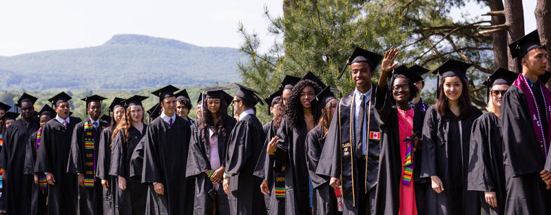 Commencement procession