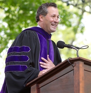 Anthony W. Marx at Commencement