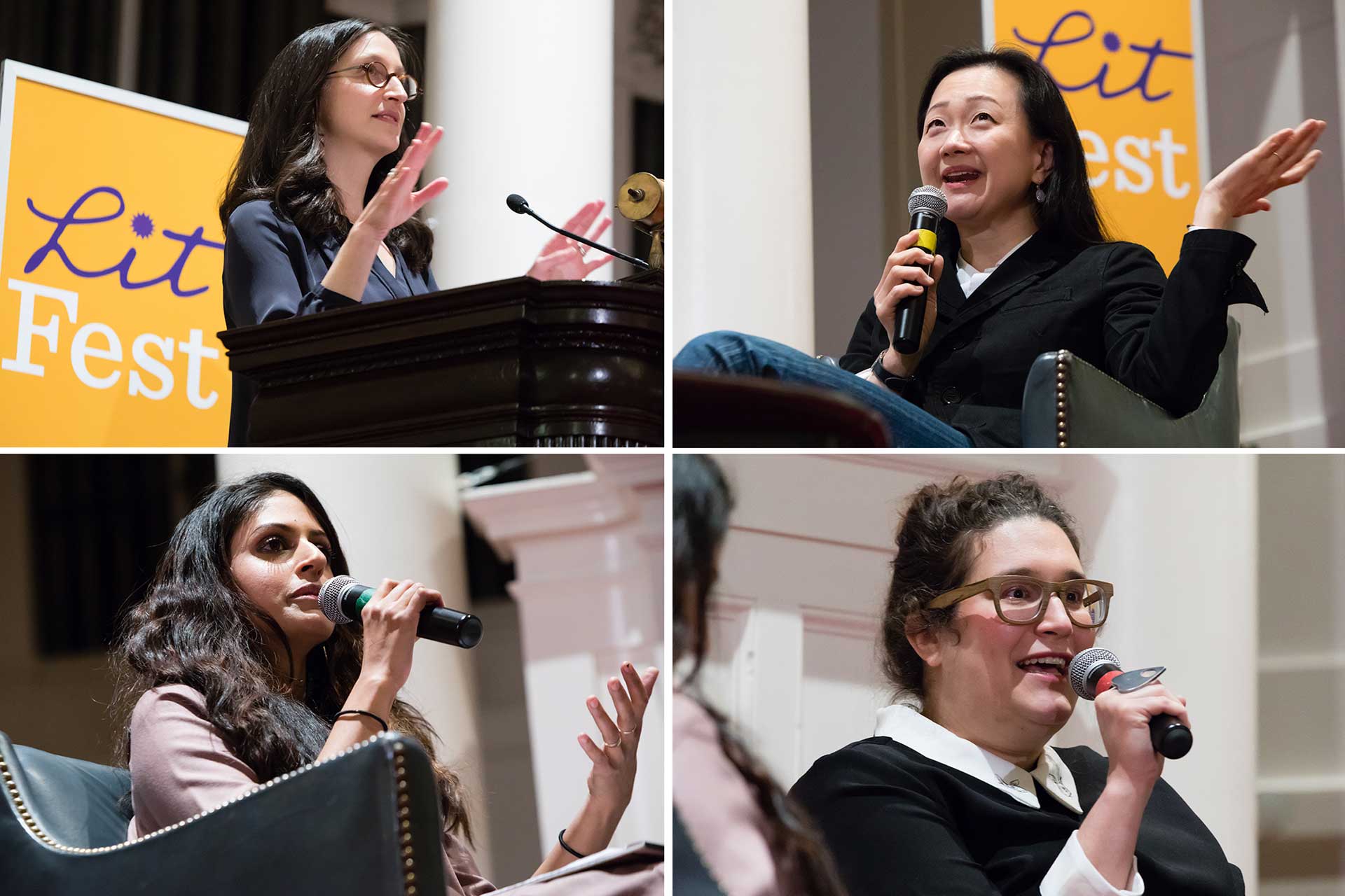 Jen Acker, Min Jin Lee, Parul Sehgal, and Carmen Maria Machado