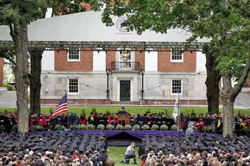 The Commencement stage