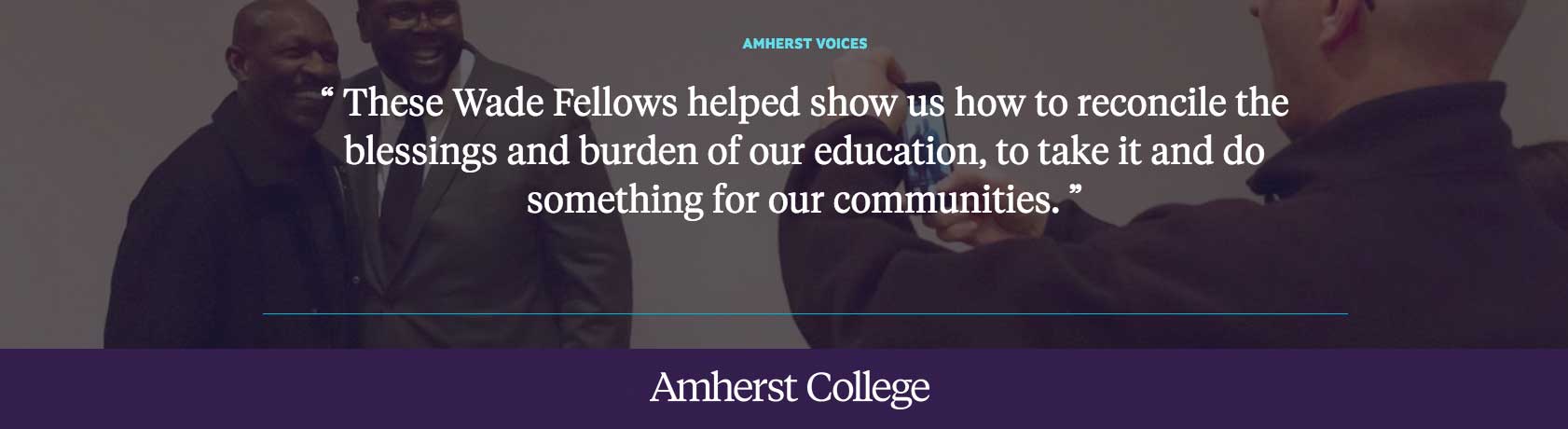 Quote by Adrienne White-Faines ’82