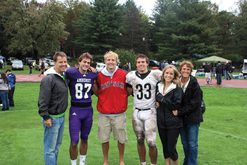 The O’Malley family on the sidelines