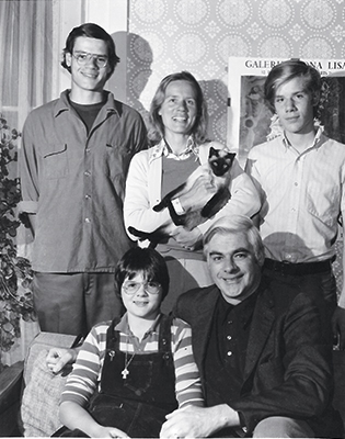 1974 Mudge family photo