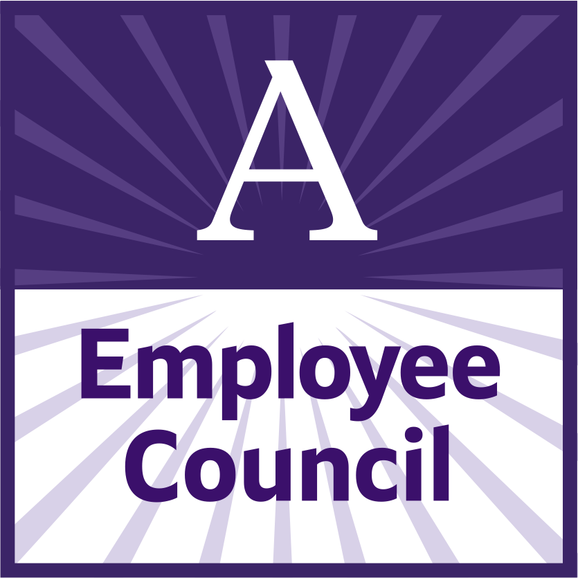 Small icon with the letter A above the words Employee Council