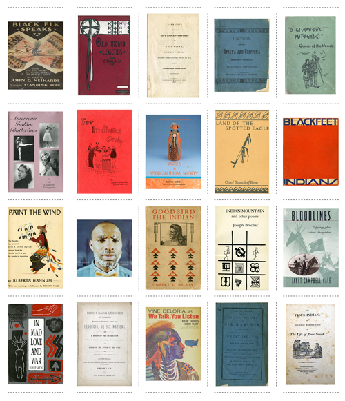 Grid of 20 book covers