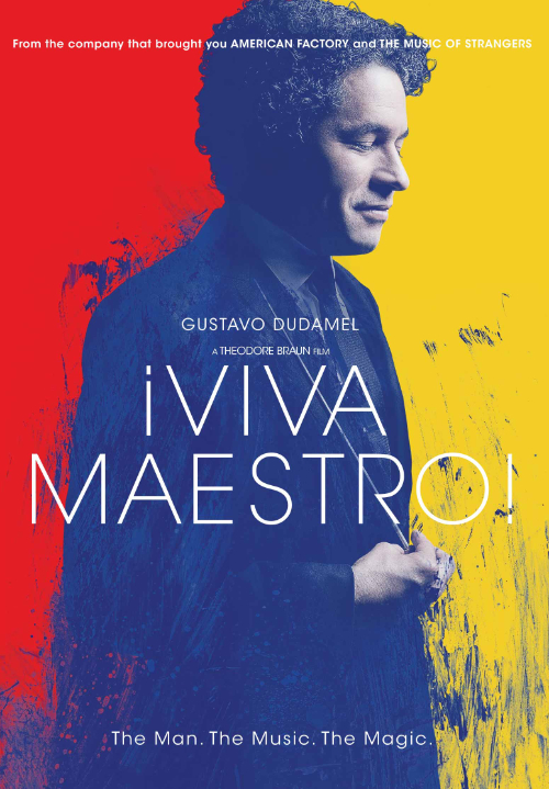 A DVD cover of a man with the words Viva Maestro
