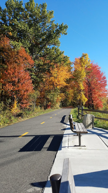 bike trails in fall