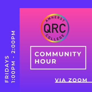 QRC Community Hour Poster