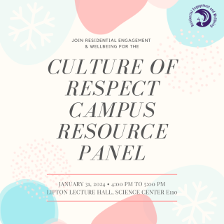Culture of Respect Campus Resource Panel