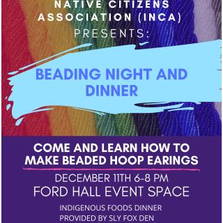 Beading Night and Dinner poster