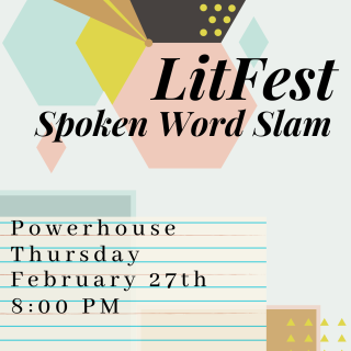 LitFest at Powerhouse, February 27