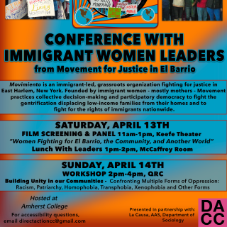 Conference with Immigrant Women Leaders