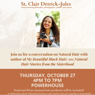 Conversation on Natural Hair with St. Clair Detrick-Jules