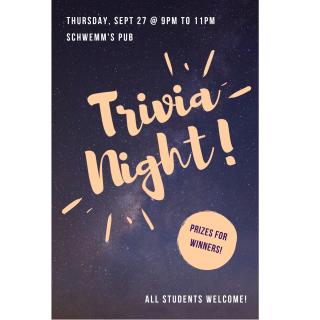 Trivia Night Event Poster