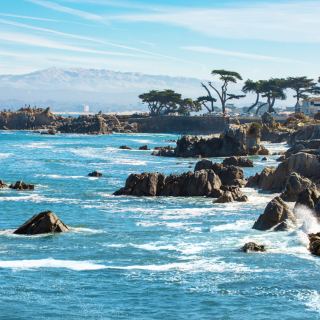 Photo of Monterey, CA coastline