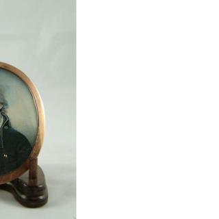 Miniature painting of Captain Doyle E. Sweeny by Raphaelle Peale