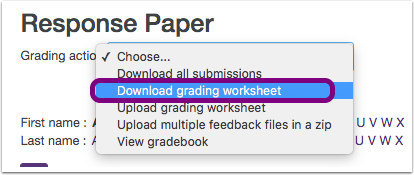 download grading worksheet