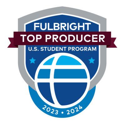 Fulbright top producer badge.