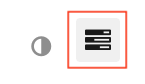 Screenshot of Channel Actions icon