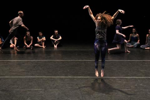 Photo by Jane Ames: Girl dancing