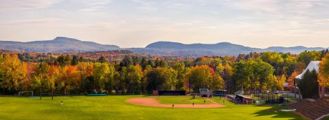 Memorial Hill in the Fall by Matthew Chow