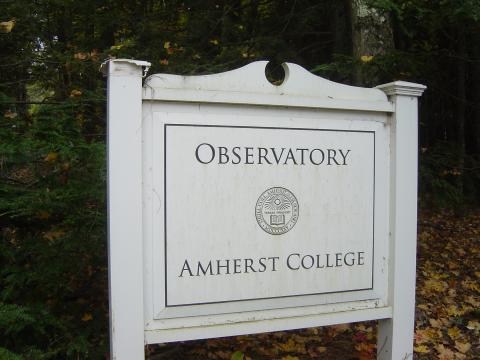 Observatory Sign