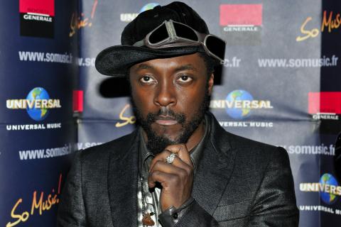 Will.I.Am, the front-man for the Black Eyed Peas