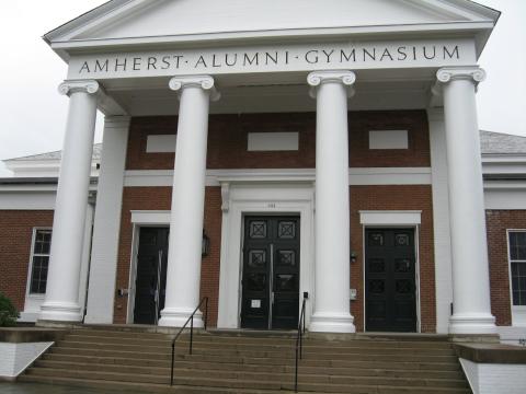 Alumni gym front entrance