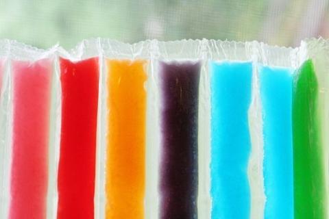 Colorful Ice Pops