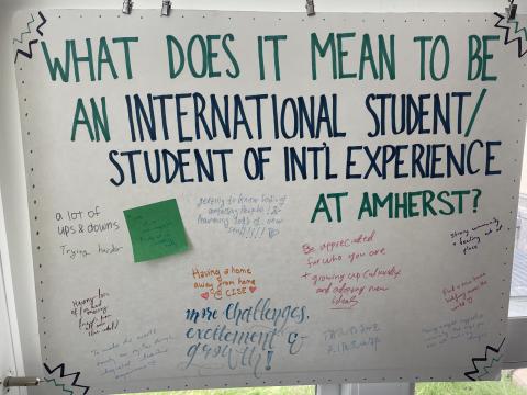 What is it like to be an international student here?