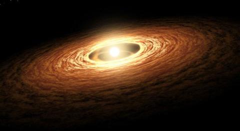 planet formation model known as core accretion