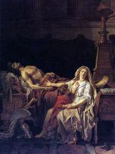 449px-Jacques-Louis_David-_Andromache_Mourning_Hector.JPG