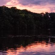 Sunset on the Connecticut River